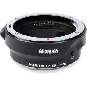 Lens Adapter, autofocus Lens Adapter Ring, Compatible for Canon EF/EF-S Series Lenses, with Sony E-Mount mirrorless Series Cameras