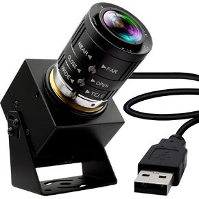 USB Camera 120fps High Speed ​​USB Webcam Golf Swing 4K Camera 12 Megapixels USB Camera with 3X Manual Optical Zoom Lens Lightburn PC Camera Plug and Play for Linux Raspberry Pi Windows Mac OS