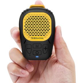 Wearable Bluetooth Speaker, Mini Bluetooth Speaker, Waterproof Clip-on Mini Portable Speaker, Wireless Speaker with Built-in Mic for Hands-Free Music and Calls