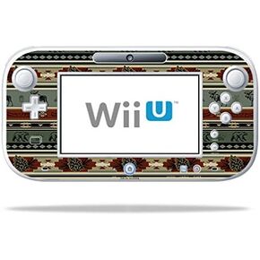 MightySkins Skin Compatible with Nintendo Wii U Gamepad Controller – Cabin Stripes | Protective, Durable, and Unique Vinyl wrap Cover | Easy to Apply, Remove, and Change Styles | Made in The USA