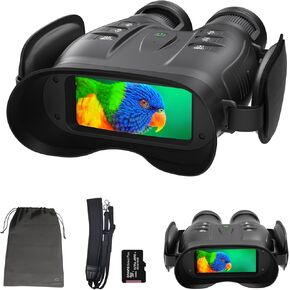 oneleaf.ai Find NV200 True 4K 35mm Night Vision Binoculars, Night Vision Goggles for Observation/Hunting, Night Viewing Distance up to 600M (Day Viewing Distance up to 6KM)
