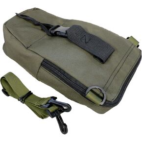 Night Vision OD Green Soft Carry Case with Shoulder Strap for PVS-7 PVS-14 6015 etc