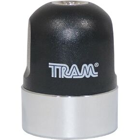 Tram NMO to 3/8 in. x 24 Adapter, Chrome-Plated Brass Mount, Gold-Plated Plunger Pin, Heavy-Duty Base, O-Ring Gasket for Secure Connection