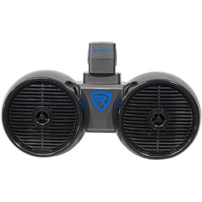 Rockville DWB65B Dual 6.5" Black 600 Watt Marine Wakeboard Tower Speaker System