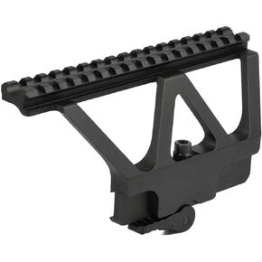 Red Dot Scope Mount Single Picatinny Weaver Scope Mount for Red Dot Sight, Optics Black