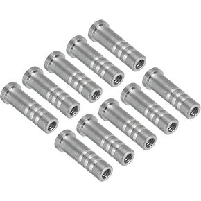 PATIKIL Arrow Inserts 0.244" Dia 6.2mm 0.307" 7.8mm, 24 Pack Aluminum Shaft Adapter for Archery Points