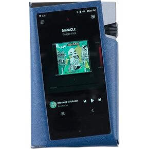 MITER Case for Astell&Kern A&Norma SR35 Handmade PU Leather Case Cover AK-SR35-Navy
