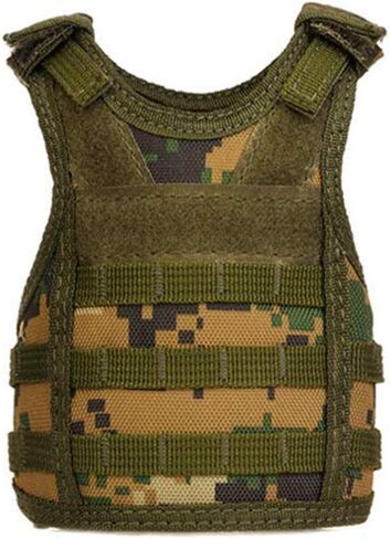 Mini Beer Vest Military Bottle Beverage Cooler Holder for 12oz or 16oz Cool Bottle Decoration in Kuwait