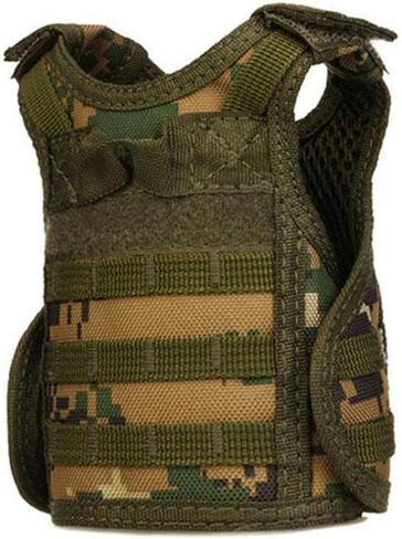 Mini Beer Vest Military Bottle Beverage Cooler Holder for 12oz or 16oz Cool Bottle Decoration in Kuwait
