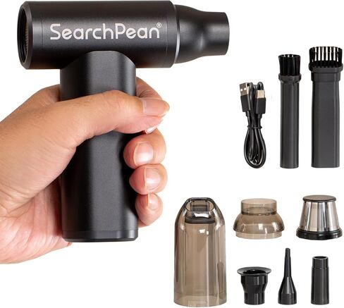 Mini 4 in 1 Duster Air Air Duster & Vacuum ، 150000 دورة في الدقيقة مع شفط قوي معاد شحنه لبار المقهى المنزلي مطحنة لوحة مفاتيح السيارة AEOLUS in Saudi Arabia