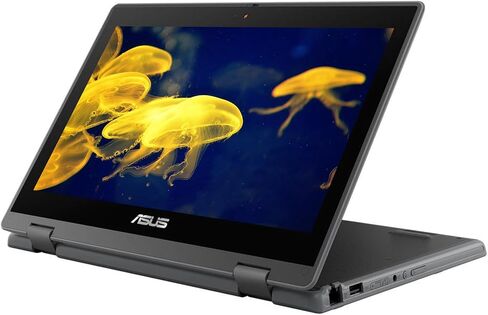 ASUS BR1100 LAPTOP 2IN1 ، 11.6in كمبيوتر محمول تعمل باللمس ، CELERON N6000 ، ذاكرة وصول عشوائي 8GB ، 128GB SSD ، HDMI ، Windows 10 Pro (متجدد) in Kuwait