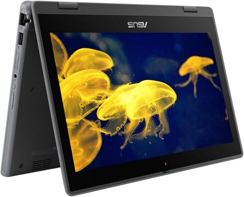 ASUS BR1100 LAPTOP 2IN1 ، 11.6in كمبيوتر محمول تعمل باللمس ، CELERON N6000 ، ذاكرة وصول عشوائي 8GB ، 128GB SSD ، HDMI ، Windows 10 Pro (متجدد) in Kuwait