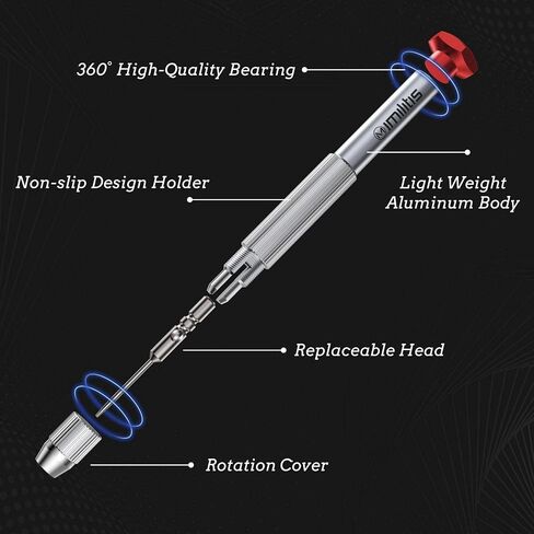 Screwdriver Set for iPhone 16/16 Pro/15/14/13/12/12 Pro/11/11 Pro/X/XR/XS Max, Repair Tool Kit for iPhone, Magnetic Premium Opening Pry Tool with PH000, Y000 Tripoint and P5 Pentalobe Screwdriver in Saudi Arabia