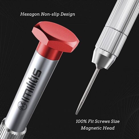 Screwdriver Set for iPhone 16/16 Pro/15/14/13/12/12 Pro/11/11 Pro/X/XR/XS Max, Repair Tool Kit for iPhone, Magnetic Premium Opening Pry Tool with PH000, Y000 Tripoint and P5 Pentalobe Screwdriver in Saudi Arabia