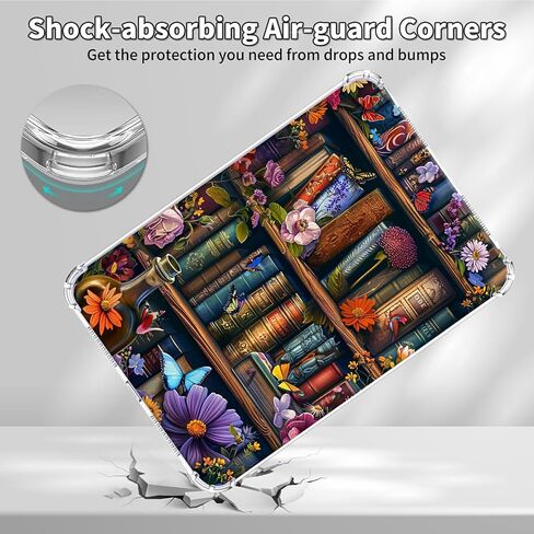 Clear Case for 10.3" Kobo Elipsa 2E eReader, Transparent TPU Silicone Protective Shell Shockproof Case for Kobo Elipsa 2E 10.3 Inch Released 2023, Dragon Purple in Kuwait