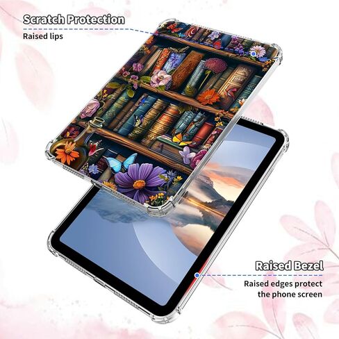 Clear Case for 10.3" Kobo Elipsa 2E eReader, Transparent TPU Silicone Protective Shell Shockproof Case for Kobo Elipsa 2E 10.3 Inch Released 2023, Dragon Purple in Kuwait