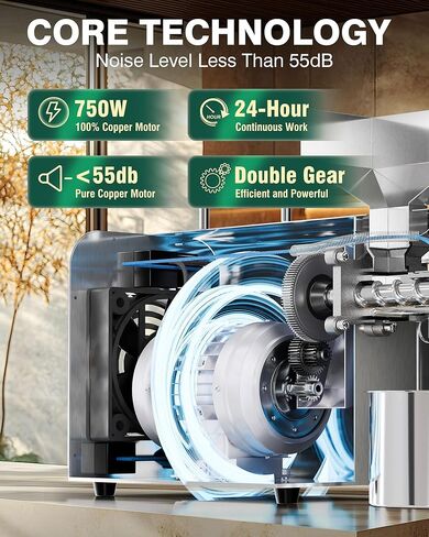 مستخرج زيت زيت زيت PYY - 750 واط آلة زيت حار/بارد للزيت للبذور الفول السوداني بذور عباد الشمس جوز الهند فول الصويا ، آلة صنع الزيت التلقائي الكهربائي للمنزل ، تجاري in Kuwait