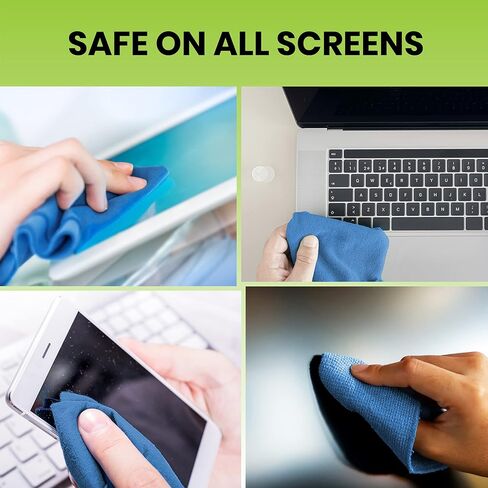 Green Oak Screen Cleaner Screen Cleaner Spray for LCD, LED, TVs, Laptops, Tablets, Monitors, Phones, and Other Electronic Screens - Gently Cleans Fingerprints, Dust, Oil (16oz) in Kuwait