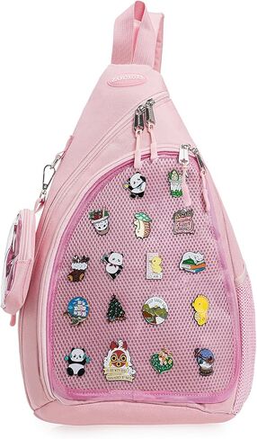 رجال النسائية أوكسفورد إيتا دبوس عرض صدر حزمة كتف واحد كيس رياضة الظهر حزم المشي لمسافات طويلة daypack in Kuwait