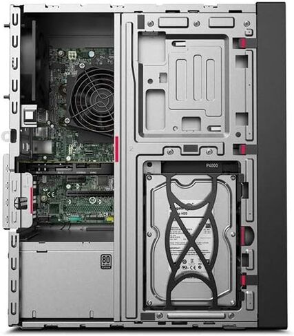 Lenovo ThinkStation P330 Desktop PC Tower - Intel Core i7-8700- 3.2 GHz Upto 4.6 GHz - 16GB RAM - 1TB SSD - Windows 11 Pro - WI-FI & Bluetooth Adapter (Renewed) in Kuwait