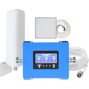 Cell Phone Signal Booster for Band 12/13/17,Boost 5G 4G LTE Signal for All U.S. Carriers, 5G 4G Signal Boosters Work in US (700MHz)