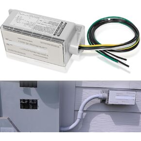 FS140 Whole House Surge Protection Device Rated for 140,000 Amps, Replace for Siemens FS140, Compatible with Any Brand of Load Center and Breakers, 120/240V