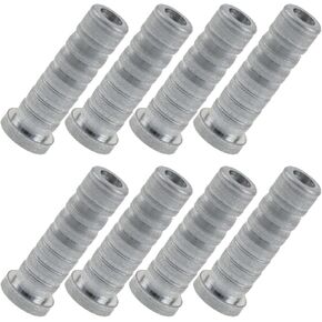 MEETOOT 12pcs Aluminum Carbon Fiber Arrowhead Insert Archery Base Inserts 6.2mm Archery Accessories