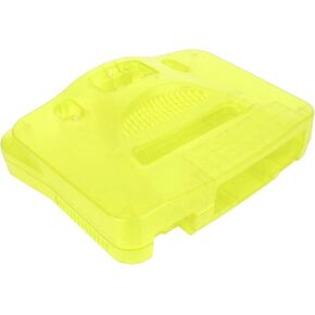 Game Console Replacement Case Retro ABS Professional Replacement Shell for N64 (Transparent Green)