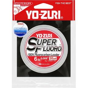 Yo-Zuri YZ-SF-6LB-NCL-30YD: Superfluoro 30Yd 6Lb, Natural Clear