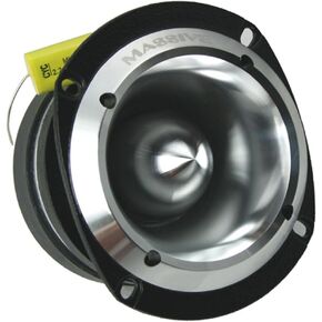 Massive Audio T50 – 60w / 300 Watts Peak Super Bullet Car Audio Tweeter, Titanium Diaphragm, 44.4mm Aluminum Phase Plug, 8 Ohm (Sold as Each)