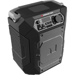 Monster Rocker 270 Sport | Portable Indoor/Outdoor Wireless Speaker, 60 Watts, Up to 24 Hours Playtime, IPX4 Water Resistant, Connect to Another TWS Speaker