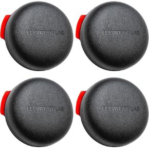 TagVault™ AirTag Surface Aero - The Waterproof AirTag Adhesive Mount | 3M VHB, Sleek & Durable, Screw-On Design, Find Your Bike, Car, & More | Elevation Lab (4 Pack)