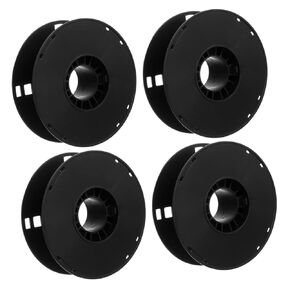 Gatuida 4pcs Spool Pay-Off Reel Electric Cord Holder Wire Spool Electrical Cord Reel Cable Reel Extension Cord Wheel Extension Cord Storage Reel Extension Cord Organizer Spool for Wire