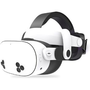 Comfort Head Strap, Compatible with The Latest Meta Quest 3S and Quest 3, Reduces Pressure and balances Weight Distribution for Oculus Quest 3/3S VR headsets, Adjustable Elite Strap(White)