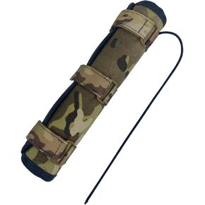 8 Inches Heat-Resistant Suppressor Cover with Burn Proof Suppressor Wrap Sleeve Hunting & Shooting Accessory Protect Tactical Gears Better Conceal for Hunters