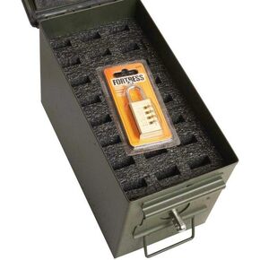 Case Club 24 Magazine Ammo Can Set with Pre-Installed Locking Hardware and Included Combination Padlock