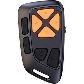 TikTok Scrolling Ring Microphone Remote Control,Fingertip Wireless Bluetooth Remote Control;for iPhone,Google Pixel,Samsung Phone (P4 Black)