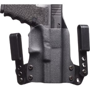 Mini Wing IWB Holster Fits Glock 43, Right Hand, Black
