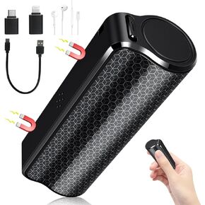 128GB Digital Voice Recorder - Magnetic Mini Voice Activated Recorder for Lectures Meetings Recording Device with AI-Intelligent Triple Noise Reduction Portable Audio Recorder Sound Recorder Device