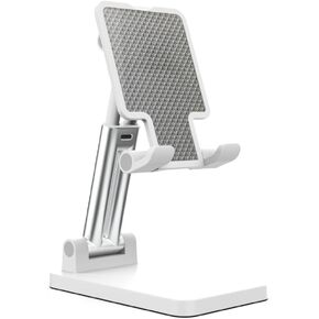 Cell Phone Stand,Adjustable Angle Height Phone Honder for Desk,Fully Foldable Portable Phone Mount,Compatible with All Mobile Phones and Small Tablet.