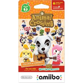 Nintendo Animal Crossing amiibo cards Series 2 (6-Pack) - Wii U