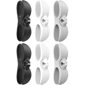 Cord Organizer for Appliances, 6 Pack Appliance Cord Wrap Cord Holder, Cord Organizer Stick On Appliance Wire Organizer Wire Wrapper for Kitchen Appliances Mixers, Coffee Maker, Pressure Cooker