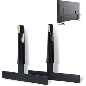BN63-19338B Base Stand Compatible with Samsung TV Legs for UN55AU8000FXZA UN50AU8000FXZA UN50CU8000FXZA UN55CU8000FXZA OEM Legs Replacement Screws Not Required