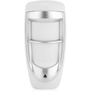 Outdoor Wired Motion Detector with Dual PIR Sensor, Pet Immunity, Waterproof, High Security System