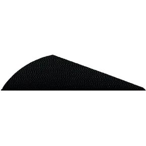 Bohning Blazer X2 Archery Vane (100-Pack), Black, 10762BK185