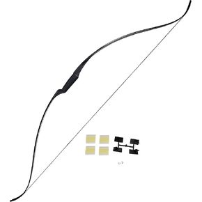 Southland Archery Supply SAS Snake Recurve Bow 60-inch with 2 x Arrow Rest and 2 x Arrow Nocks - Made in France