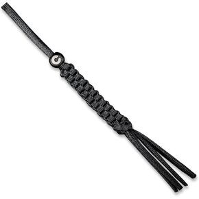 CIVIVI Tied Paracord Lanyard with a Black Sphere 6AL4V Titanium Bead CA-09A