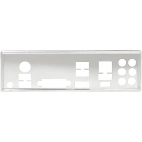 SAMXI I/O IO Shield Motherboard Backplate Bezel Bracket Replacement for MSI B450M Tomahawk WiFi Motherboard Laptops Rear Baffle