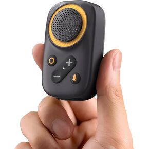 Wearable Bluetooth Speaker, Bluetooth 5.4 Clip On Wireless Speaker with Mic, TWS Function, 12Hrs Playtime, IPX5 Waterproof, Mini Portable Speaker for Outdoor Working, Biking, Running
