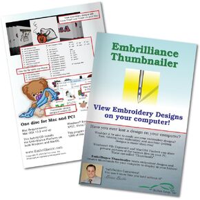 Tertilliance Thumbnailer ، برنامج التطريز لنظام التشغيل Mac & PC